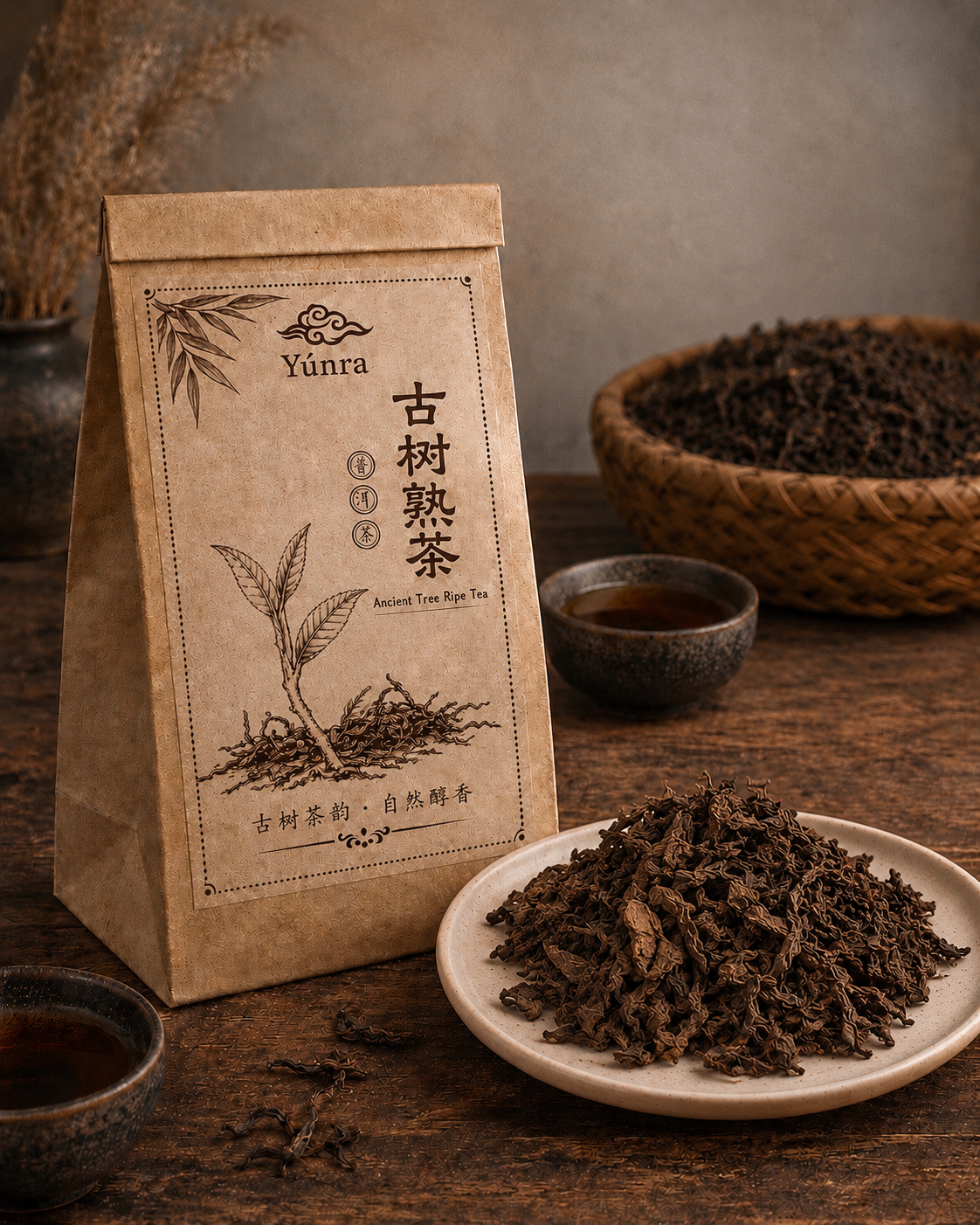 Ancient Tree Ripe Pure Tea