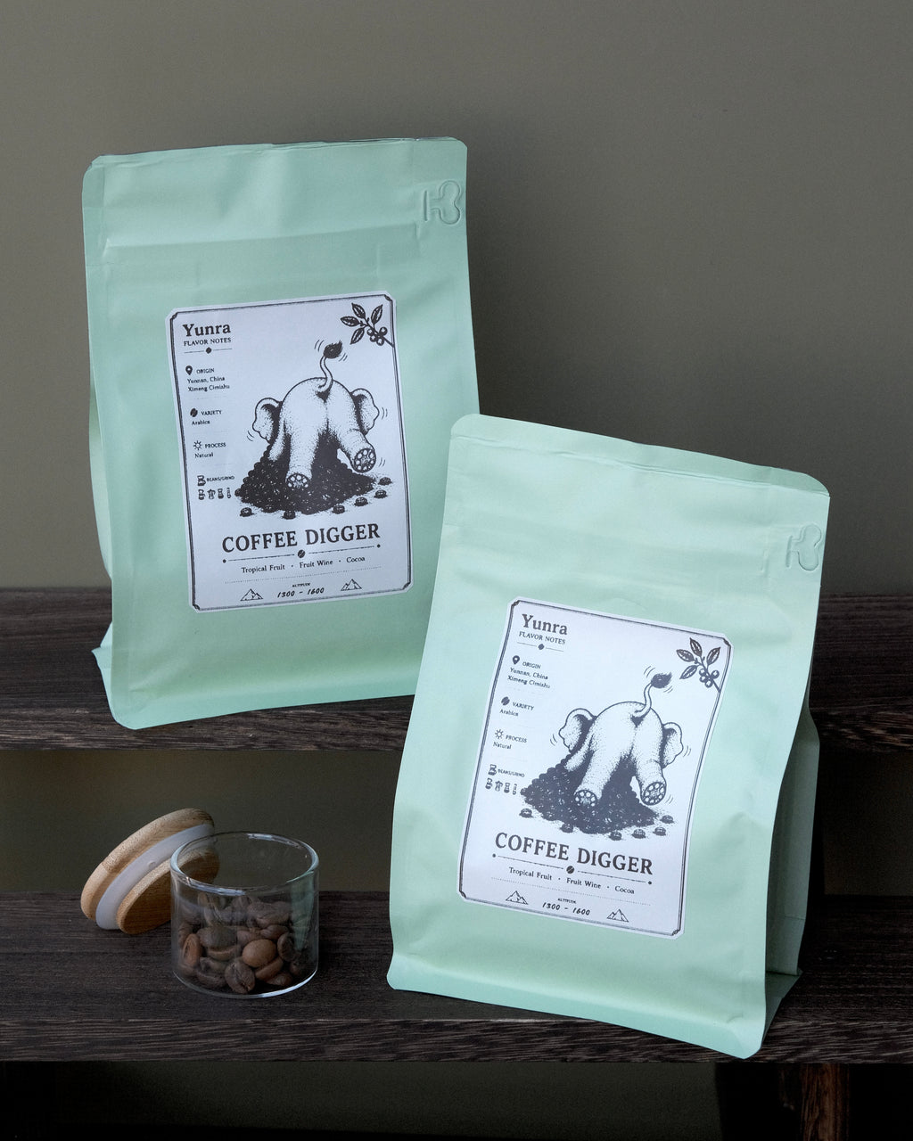 Yunnan Natural Process Arabica Coffee Beans